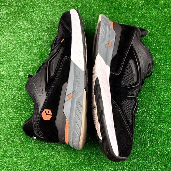 Fitville Rebound Core V1 Sneakers Men's 12.5W Black Leather Lace Up Low Top - Picture 5 of 16